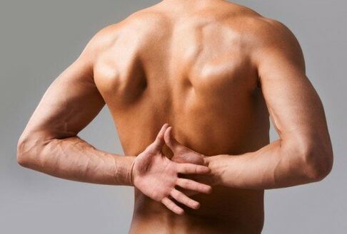 bolesť chrbta s cervikálnou osteochondrózou